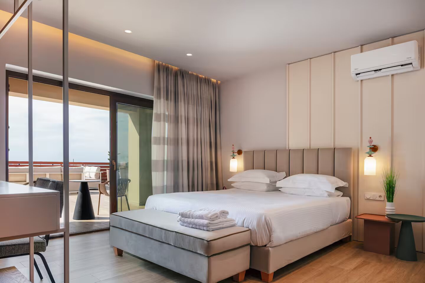 Single bed shared room